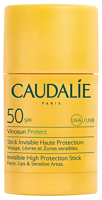 Caudalie Vinosun Protect SPF 50 Protective Stick (Invisible High Protection) 15 g