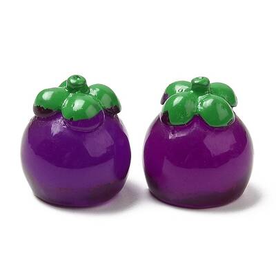 Semi-stereoscopic Transparent Resin Cabochons