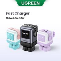 【Jackson Yee Recommend】UGREEN Uno 100W 65W 30W USB C Charger 3/4-Port Robot GaN Fast Charger PPS PD3.0 for iPhone 16 15 1...