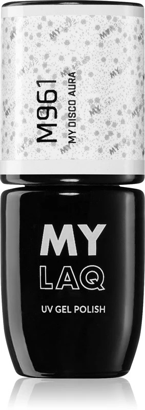 MYLAQ My Aura gel nail polish color My Disco Aura 5 ml