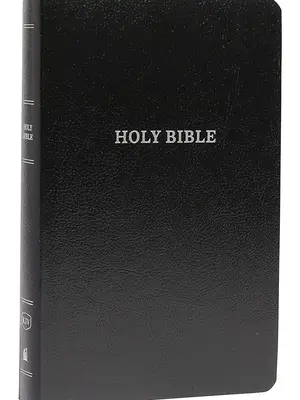 KJV Holy Bible: Gift and Award, Black Leather-Look, Red Letter, Comfort Print: King James Version