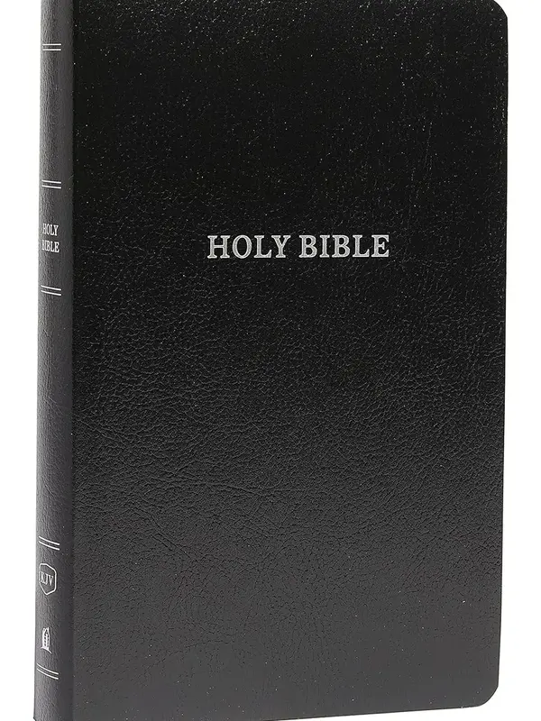 KJV Holy Bible: Gift and Award, Black Leather-Look, Red Letter, Comfort Print: King James Version