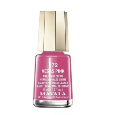 Smalto per unghie Mavala 172 Vegas Pink 5ml