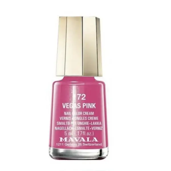 Smalto per unghie Mavala 172 Vegas Pink 5ml