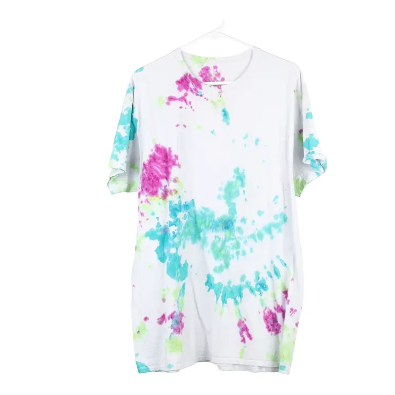 Fruit Of The Loom Tie-Dye T-Shirt - XL Multicoloured Cotton