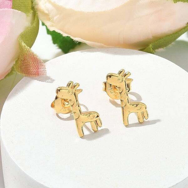 304 Stainless Steel Stud Earrings for Women
