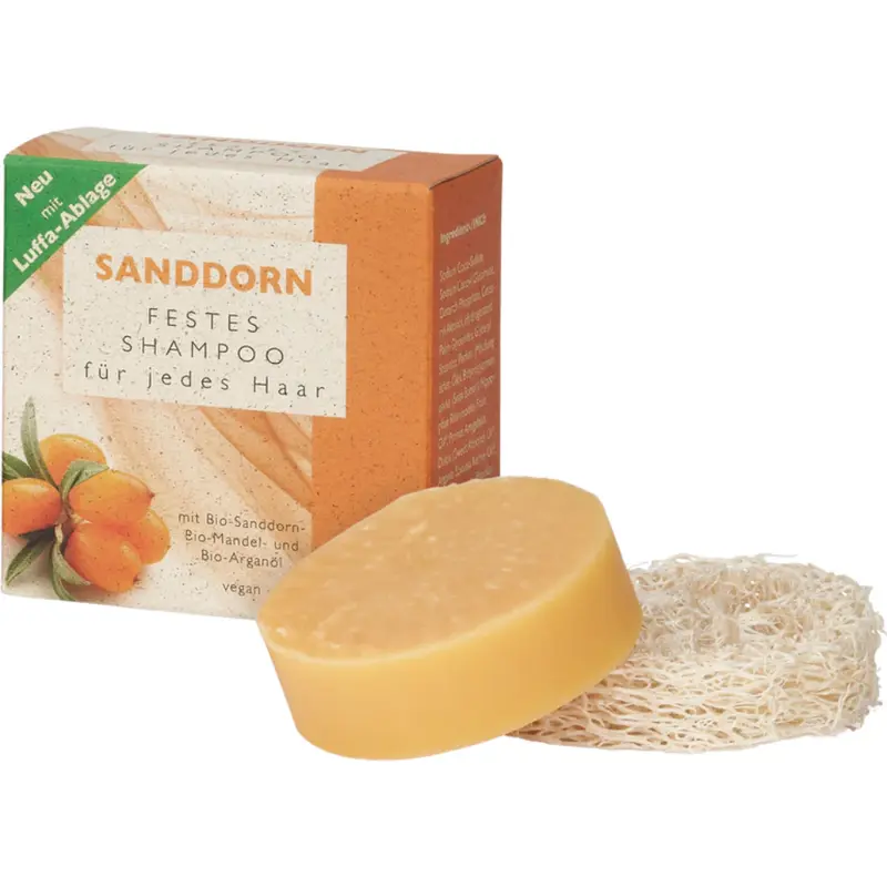 Alva Solid Shampoo with Sea Buckthorn 60 g