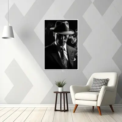 Mystery in Shadows - Noir Elegance