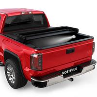 5.8FT Tri-Fold Soft Tonneau Cover For Chevy Silverado GMC Sierra 1500 2500 3500 Pickup Truck bed