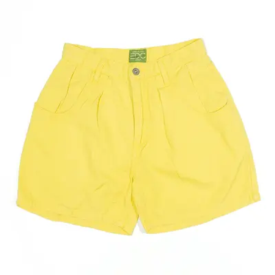 ESPRIT Shorts Yellow Regular Casual Womens S W26