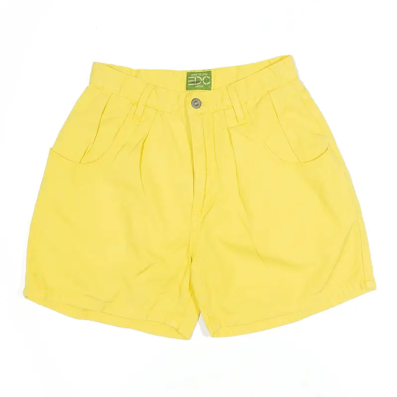 ESPRIT Shorts Yellow Regular Casual Womens S W26