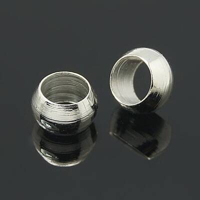 Brass Crimp Beads
