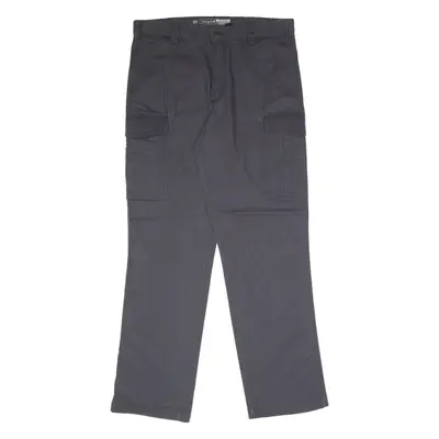CARHARTT Cargo Workwear Mens Canvas Trousers Grey Relaxed Straight W38 L34