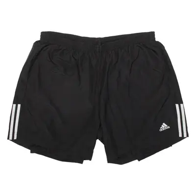 ADIDAS Womens Sports Shorts Black 2XL W38