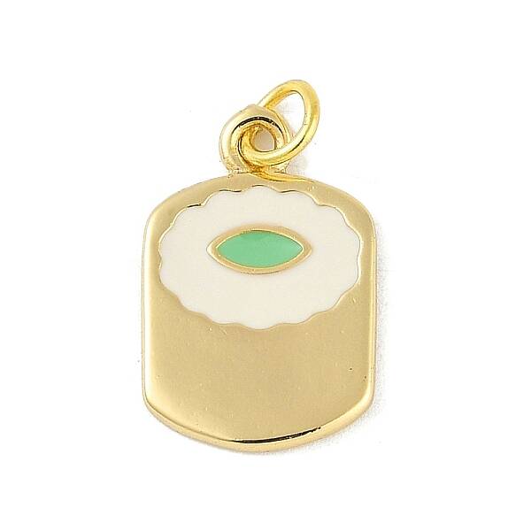 Brass Enamel Pendants