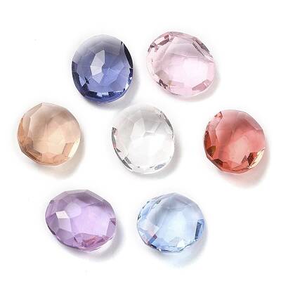 Pointed Back Glass Rhinestone Cabochons