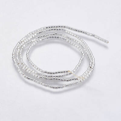 Electroplate Non-magnetic Synthetic Hematite Bead Strands