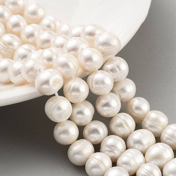 Natural Cultured Freshwater Pearl Beads Strands