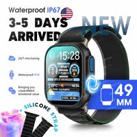 2025 new version-Smart watch for Android & iOS, 2.01'' HD Display, Bluetooth Calls, Heart Rate, Sleep Tracker, Waterproof, Fi...