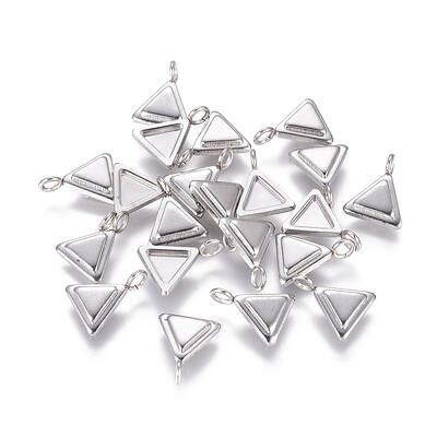 Non-Tarnish 304 Stainless Steel Pendant Cabochon Settings