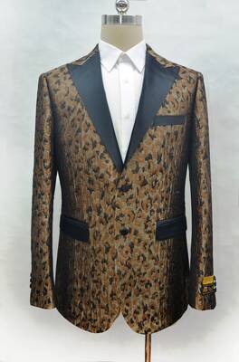 Mens Alligator Leather Jacket - Gator Jacket Camo