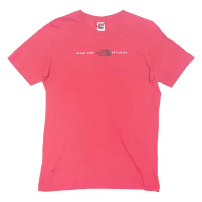 THE NORTH FACE Boys T-Shirt Red XL