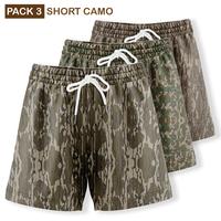 Pack 3 Camo Shorts With 5 Inch Inseam, Perfect for Men & Women At the Gym, Basketball Camo Mesh Short, Gift for him, Gift For...