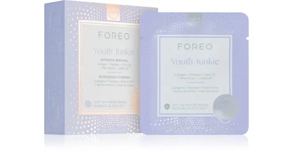 FOREO UFO™ Youth Junkie Anti-Aging Face Mask 6 Pieces