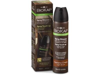 Biokap Nutricolor Delicato Spray Touch Up - Light Brown - 75 ml