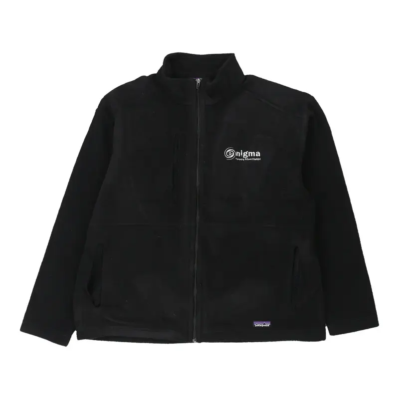 Enigma Synchilla Patagonia Fleece - Large Black Polyester