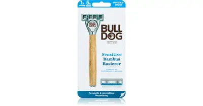 Bulldog Sensitive Bamboo razor + replacement head 1 pc