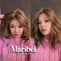 JBEXTENSION MARIBEL MONO Full Monofilament Wig 16 Inches Blonde With Dark Root Wave Mono Lace Wig With Anti-slip Silicone Str...