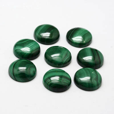 Natural Malachite Cabochons