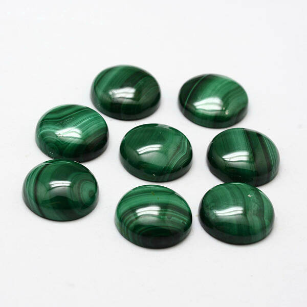 Natural Malachite Cabochons