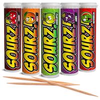 Xero Picks Sourz - Flavored Toothpicks - Sugar-free, Zero Calories - Sour Flavors - Sour, Sweet