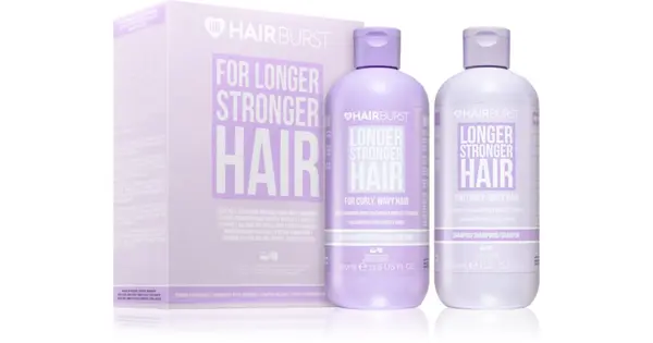 Hairburst Longer Stronger Gift Set for Curly Hair 2×350 ml