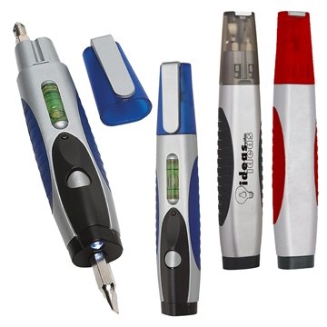 100 Promotional Multi-Purpose Tool Flashlight - LED & Magnetic