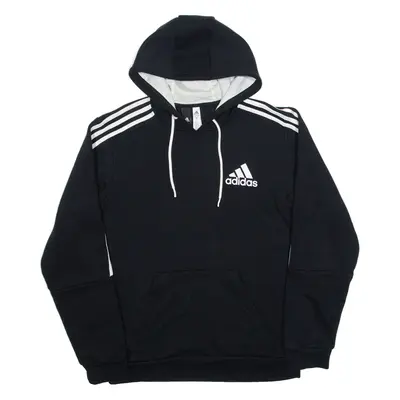 ADIDAS Mens Black Hoodie M
