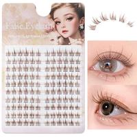 Natural Look Eyelashes Extensions, 1 Box Individual False Eyelashes, Self Grafting Eyelash Extensions, Soft False Eyelashes f...