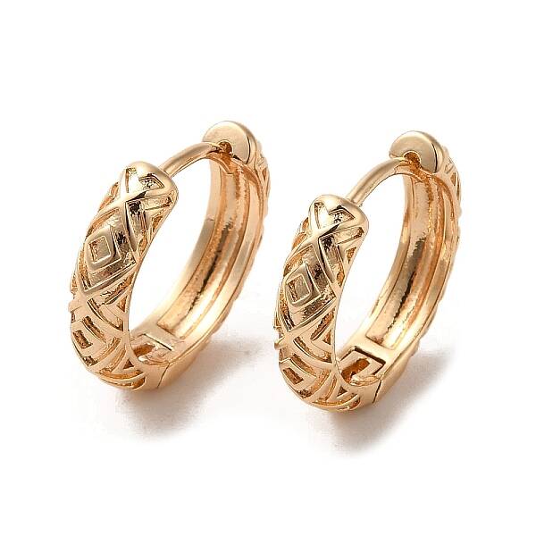 Brass Hoop Earrings