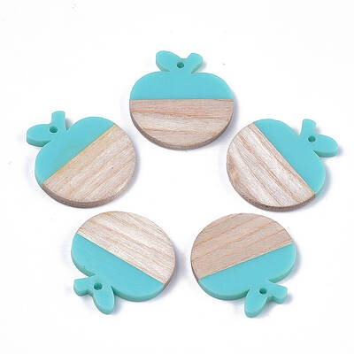 Resin & Wood Pendants