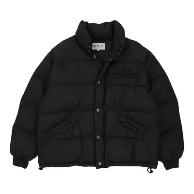 Replay Puffer - Large Black Polyester