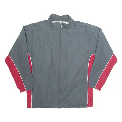 REEBOK Mens Track Jacket Grey XL