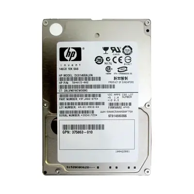 504015R-002 HP 146GB 3Gb/s SAS 10000 2.5-inch Hard Drive