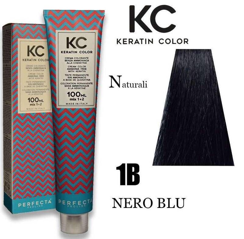 Kc keratin cream color 100ml 1b