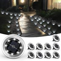 Ground Buried Solar LED Light for Stairs, Pathways & Patios - Summer Essentials