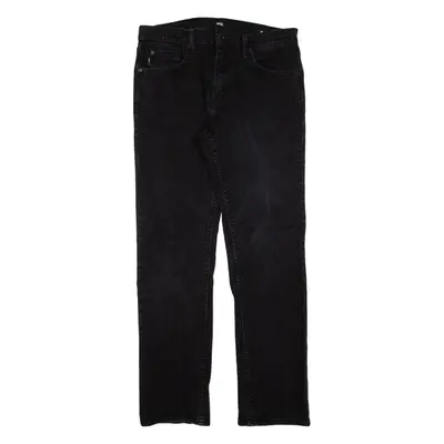 VANS Mens Jeans Black Slim Straight W32 L30