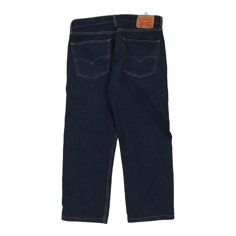 505 Levis Jeans - 37W 27L Blue Cotton