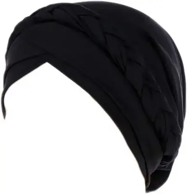 Cancer Chemo Beanies Bandana Headwrap Cap Satin Bonnet  Scarf Hijab Braid Silky Turban Hats for Women