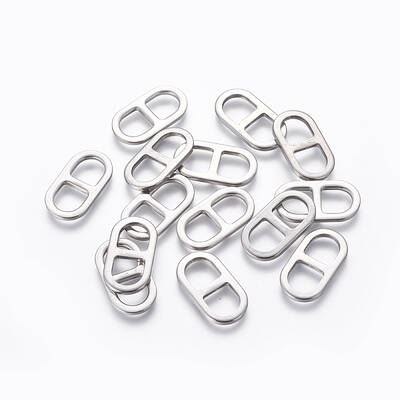 Tarnish Resistant 201 Stainless Steel Links Connectors